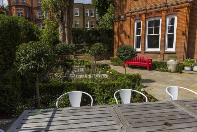 Hampstead garden design at a beautiful historic building in the centre of Hampstead garden surrounds the house to create interesting, different spaces, each.
