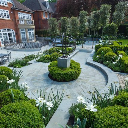 Garden design process from planning and consultation, choosing materials through to construction Garden Landscape Design Consultants.