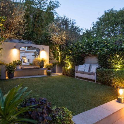This Small Garden Idea was built by The Garden Builders and designed by the wonderful Lilly-Joan Richardson. This small garden idea was divided into 3 zones.