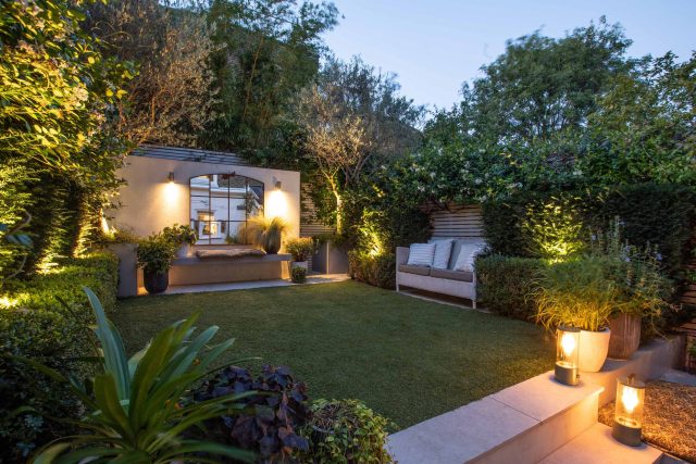 This Small Garden Idea was built by The Garden Builders and designed by the wonderful Lilly-Joan Richardson. This small garden idea was divided into 3 zones.