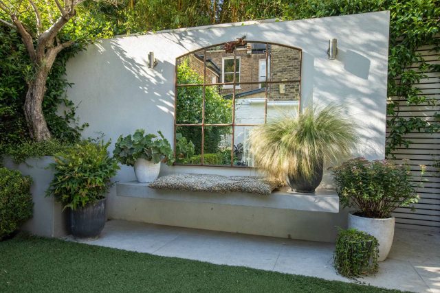 This Small Garden Idea was built by The Garden Builders and designed by the wonderful Lilly-Joan Richardson. This small garden idea was divided into 3 zones.