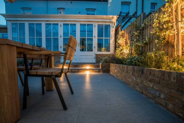Garden Design Merton South West London Garden Designer Landscape Contractor, complimentary small city garden planting scheme also consisted of roses easigrass.