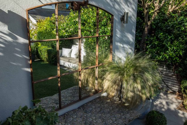 This Small Garden Idea was built by The Garden Builders and designed by the wonderful Lilly-Joan Richardson. This small garden idea was divided into 3 zones.