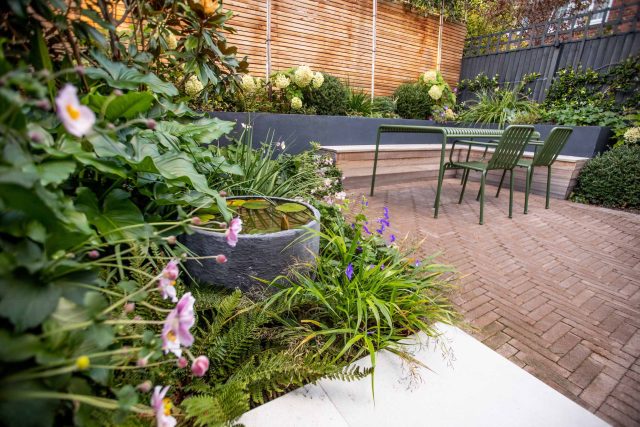 This garden design was done in-house by The Garden Builders. A small garden based in the South London, Kennington to be specific. The client was delighted.