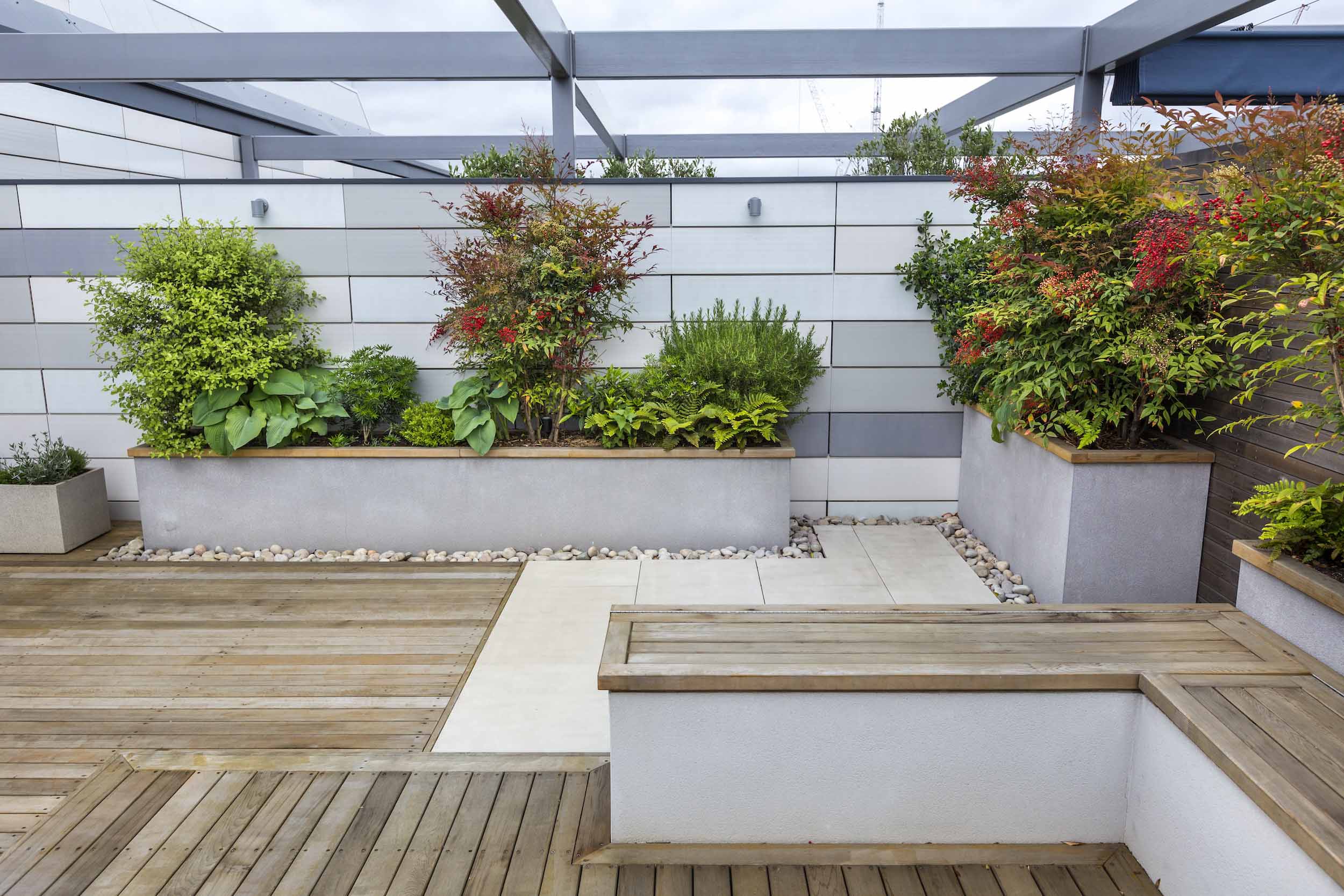 Illustration of Top Design For Penthouse Apartment With Views