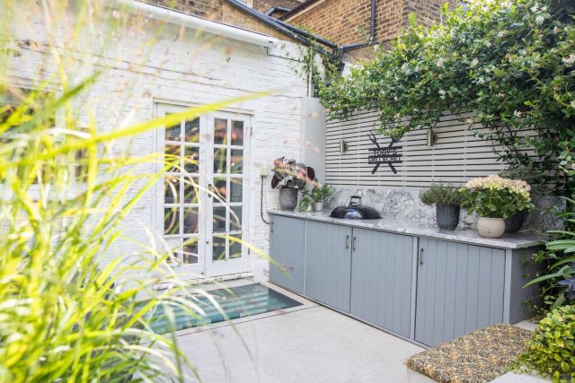 This Small Garden Idea was built by The Garden Builders and designed by the wonderful Lilly-Joan Richardson. This small garden idea was divided into 3 zones.
