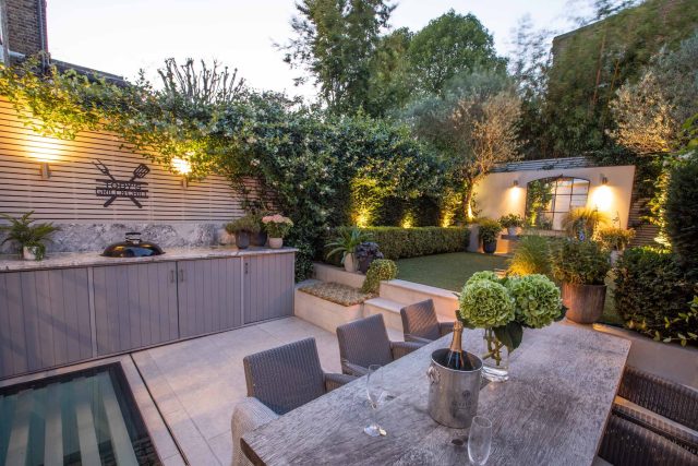 This Small Garden Idea was built by The Garden Builders and designed by the wonderful Lilly-Joan Richardson. This small garden idea was divided into 3 zones.