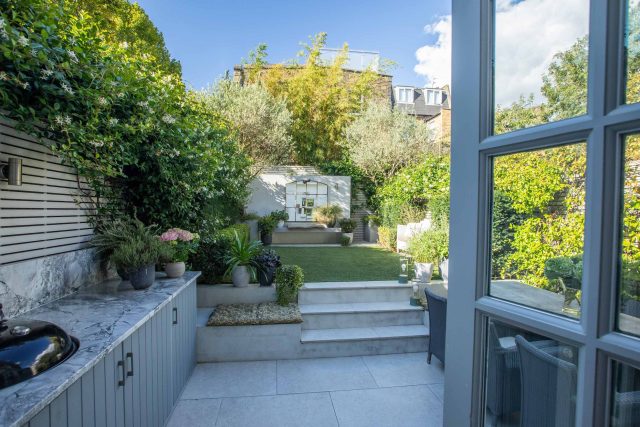 This Small Garden Idea was built by The Garden Builders and designed by the wonderful Lilly-Joan Richardson. This small garden idea was divided into 3 zones.