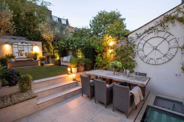 This Small Garden Idea was built by The Garden Builders and designed by the wonderful Lilly-Joan Richardson. This small garden idea was divided into 3 zones.