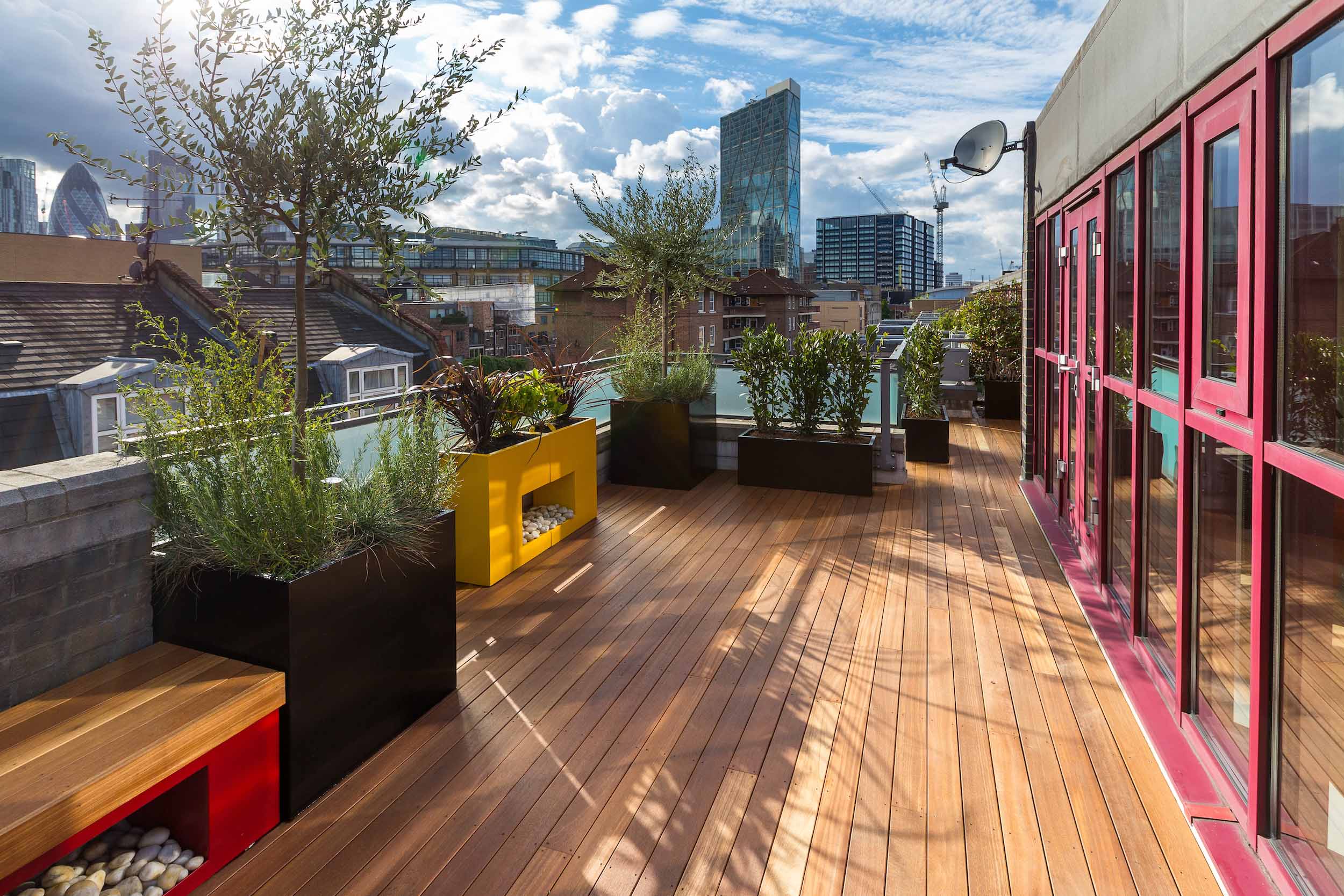 Shoreditch Garden Roof Terrace Penthouse Design London Special