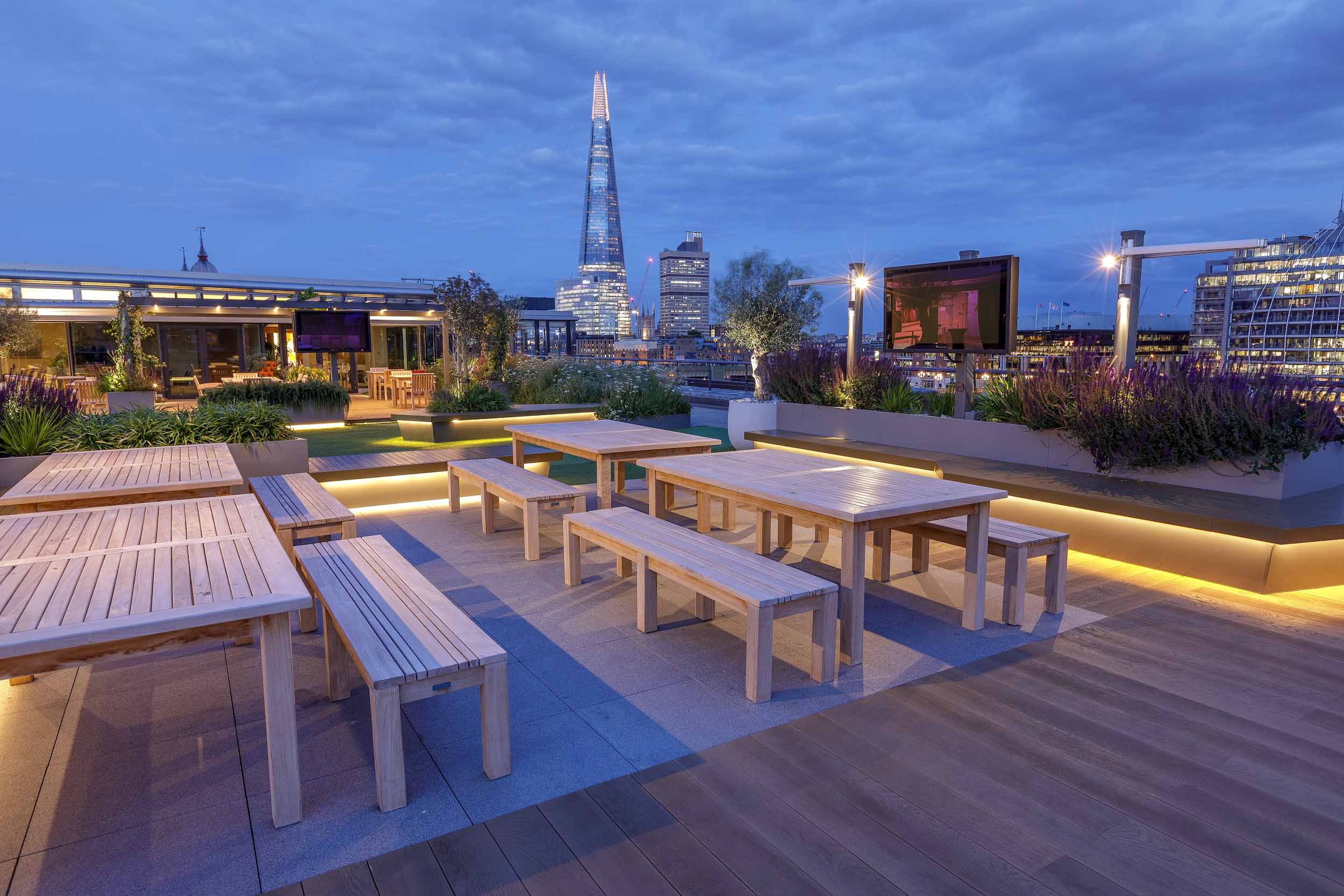 View our Commercial landscaping design portfolio