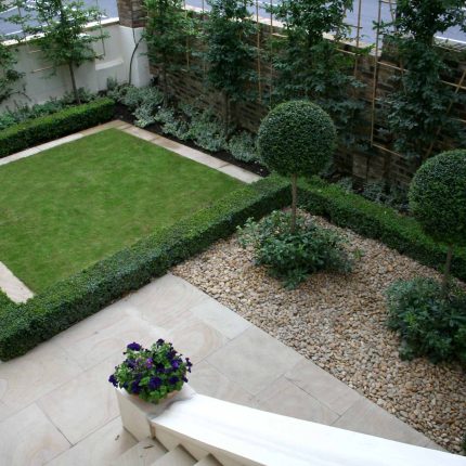 Formal Contemporary Garden