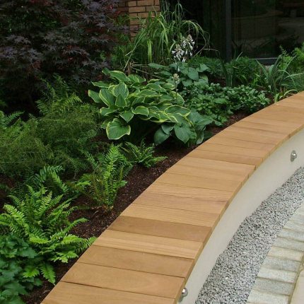 Courtyard style Garden for Private BankStride Stride Treglown Architects and constructed by Garden Builders commercial landscape designers specialists London.