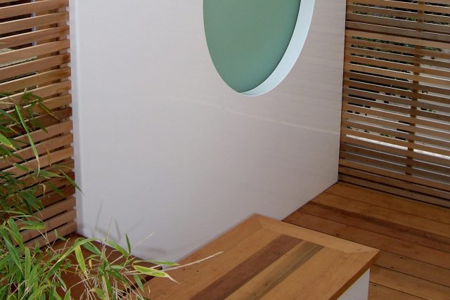 Tranquil small garden Hampstead by Andy Sturgeon small garden designs modern masterpiece by Gold medal winning designer modern masterpiece Gold medal winner.