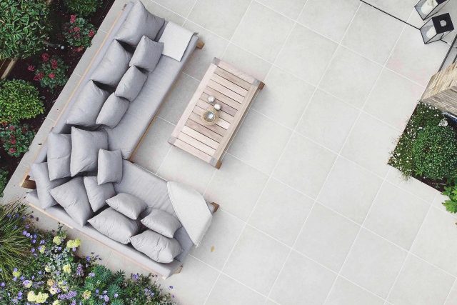 Garden Design Balham South West London Garden Designer Landscape Contractor, complimentary small city garden planting scheme also consisted of roses easigrass.
