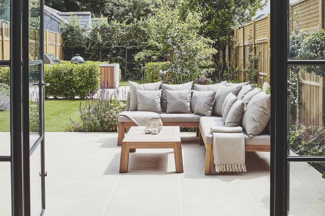Garden Design Balham South West London Garden Designer Landscape Contractor, complimentary small city garden planting scheme also consisted of roses easigrass.