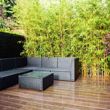 Fantastic contemporary garden located in the heart of Ascot was designed by Garden Builders Design, outside dining specialist landscaping company Berkshire.