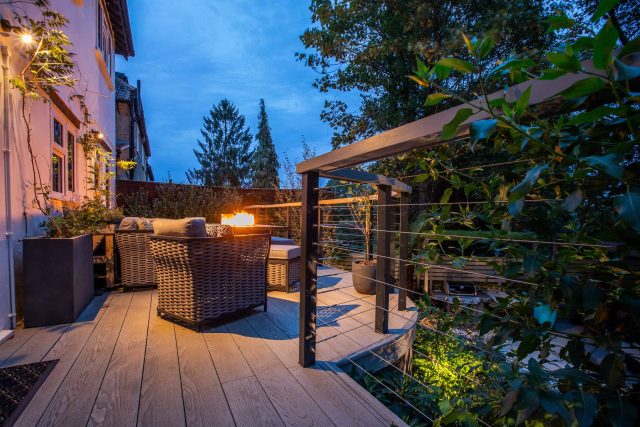 Garden Design Coulsdon Surrey, The semi-rural retreat was completely cleared back to just the structural elements, gardeners and landscaping company in Surrey.