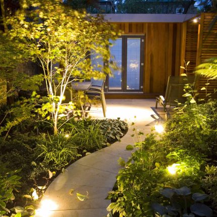 Contemporary Family Garden Design in St Johns Wood Designed and Constructed by The Garden Builders London contracting specialists horticulturalist company.