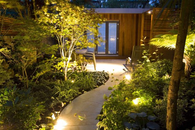 Contemporary Family Garden Design in St Johns Wood Designed and Constructed by The Garden Builders London contracting specialists horticulturalist company.