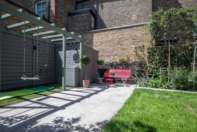 London garden has seen a complete transformation using imagination and award winning craftmanship to create the perfect garden for a family to relax enjoy.