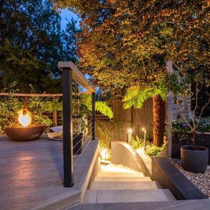 Garden Design Coulsdon Surrey, The semi-rural retreat was completely cleared back to just the structural elements, gardeners and landscaping company in Surrey.