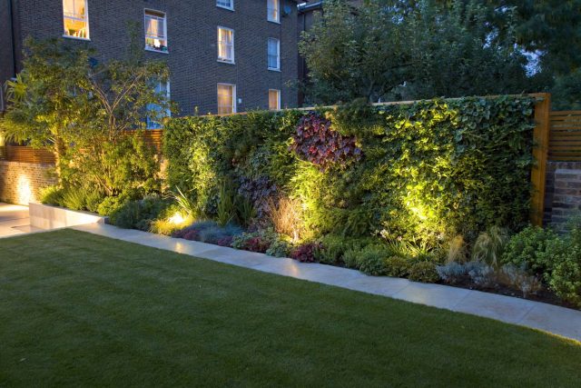 Contemporary Family Garden Design in St Johns Wood Designed and Constructed by The Garden Builders London contracting specialists horticulturalist company.