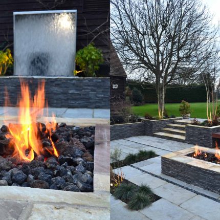 Knebworth Courtyard Garden