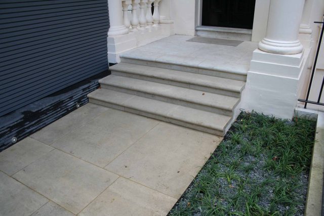 Gorgeous Garden Designs by Christopher Bradley Hole Maida Vale combination of decking and limestone paving, designers specialist contractors and landscapers.