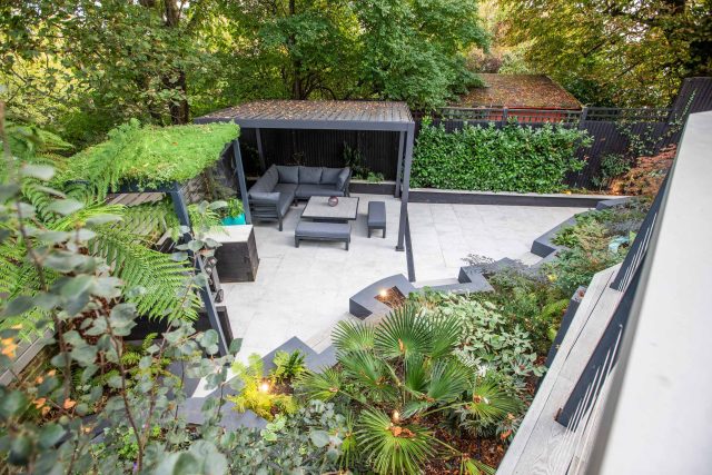 Garden Design Coulsdon Surrey, The semi-rural retreat was completely cleared back to just the structural elements, gardeners and landscaping company in Surrey.