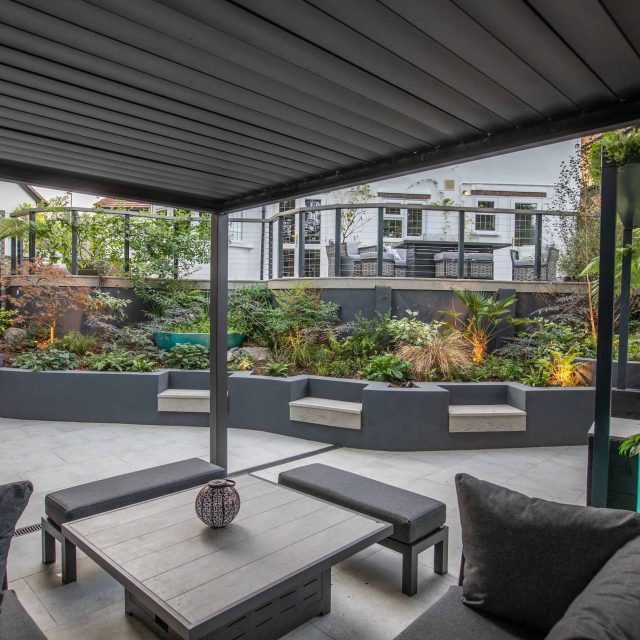 Garden Design Coulsdon Surrey, The semi-rural retreat was completely cleared back to just the structural elements, gardeners and landscaping company in Surrey.