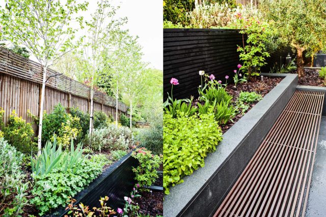 Fantastic contemporary garden located in the heart of Ascot was designed by Garden Builders Design, outside dining specialist landscaping company Berkshire.