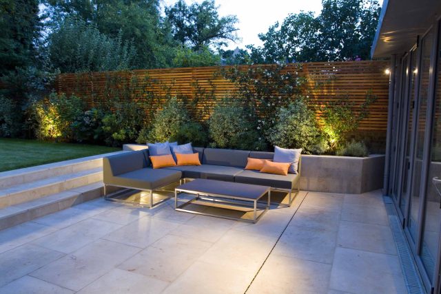 Contemporary Family Garden Design in St Johns Wood Designed and Constructed by The Garden Builders London contracting specialists horticulturalist company.