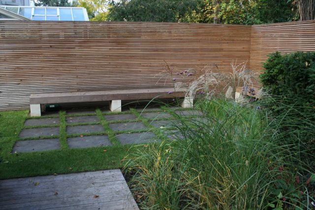 Gorgeous Garden Designs by Christopher Bradley Hole Maida Vale combination of decking and limestone paving, designers specialist contractors and landscapers.