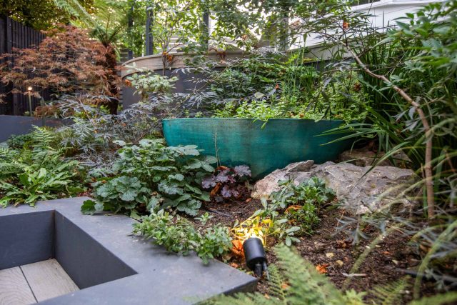 Garden Design Coulsdon Surrey, The semi-rural retreat was completely cleared back to just the structural elements, gardeners and landscaping company in Surrey.