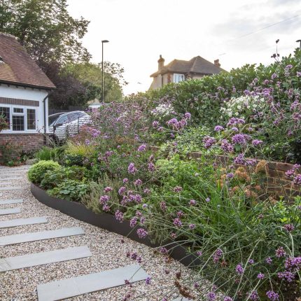 Garden Design Coulsdon Surrey, The semi-rural retreat was completely cleared back to just the structural elements, gardeners and landscaping company in Surrey.