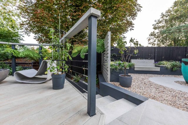 Garden Design Coulsdon Surrey, The semi-rural retreat was completely cleared back to just the structural elements, gardeners and landscaping company in Surrey.