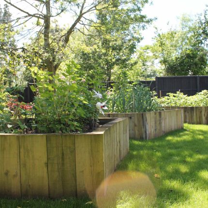 Blackheath Design, Hauf House, living green wall, dark granite edge detail, solid Oak automated gates a specialist garden contractors landscaping company.
