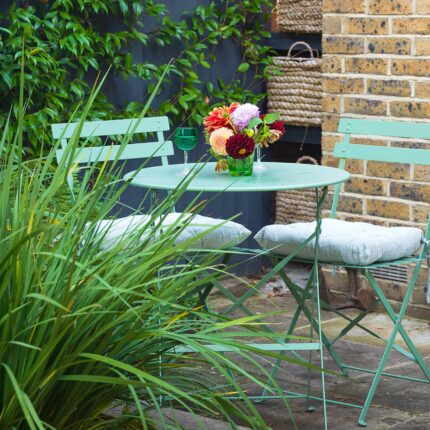 Clapham London garden design luxury feeling outdoor kitchen room bbq, contractor landscapers, transformed into a flexible, modern sanctuary.