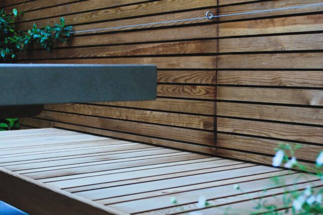 Fulham West London garden design luxury feeling room paving, been transformed into a calm and elegant outdoor living space.