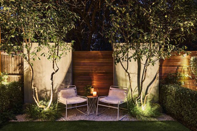 Tooting garden designer sophisticated outdoor retreat kitchen pergola, outdoor retreat for relaxation dining & year-round enjoyment.