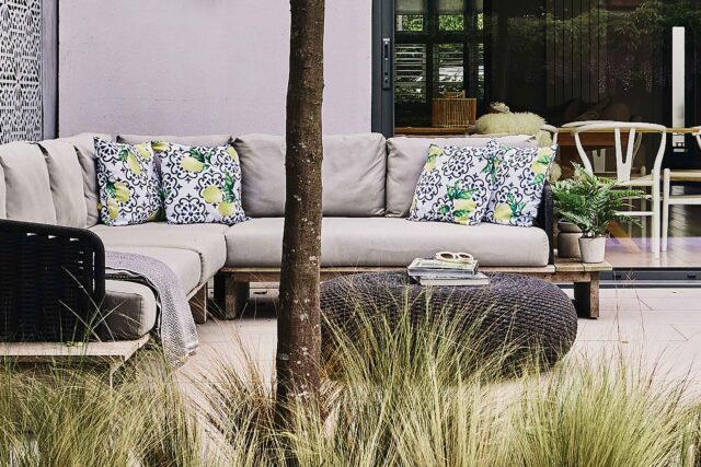 Wandsworth family garden designer modern outdoor create usable space, with a refined sense of structure and tranquillity.