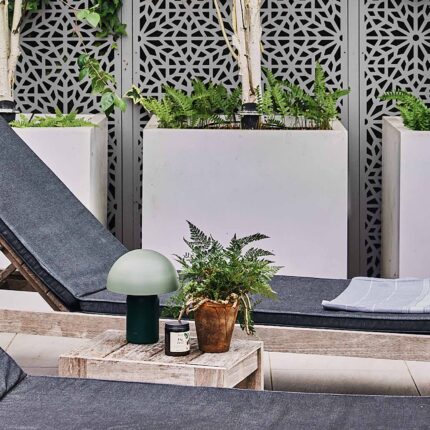 Wandsworth family garden designer modern outdoor create usable space, with a refined sense of structure and tranquillity.