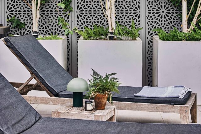 Wandsworth family garden designer modern outdoor create usable space, with a refined sense of structure and tranquillity.