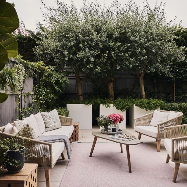 Wimbledon family garden designer tranquil outdoor transformed multi purpose living space